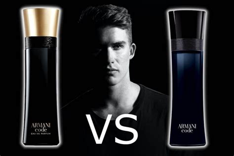 armani code edp vs edt